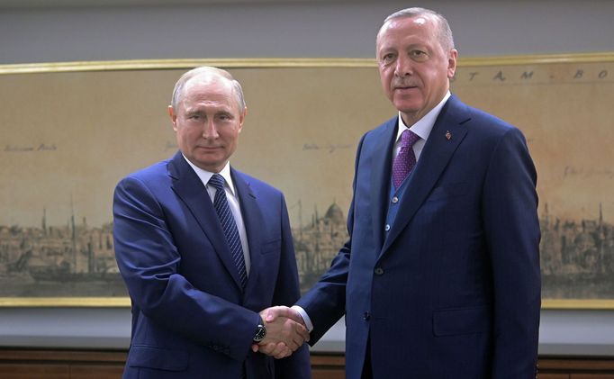 Recep Tayyip Erdogan a Vladimir Putin