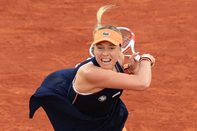 Anett Kontaveitová na letošním French Open