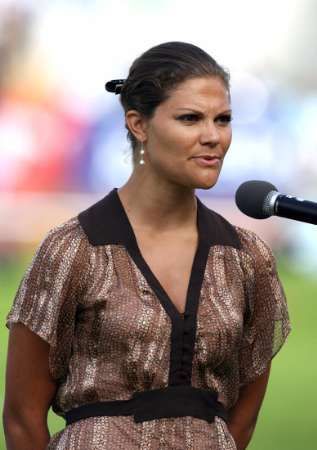 Slavnostní zahájení - korunní princezna Victoria