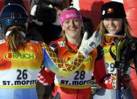 Janica Kostelicová a Anja Paersonová, favoritky sjezdařských disciplín letošních olympijských her