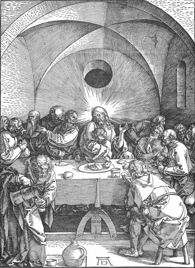 Poslední večeře - Albrecht Dürer