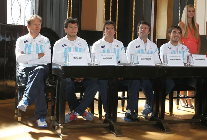 Los semifinálového duelu Davis Cupu 2013 Česko - Argentina