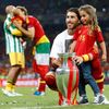 Sergio Ramos slaví s dětmi titul mistra Evropy