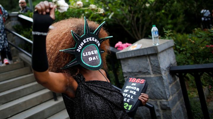 USA slaví poprvé nový federální svátek. Juneteenth připomíná 19. červen 1865; Zdroj foto: Reuters