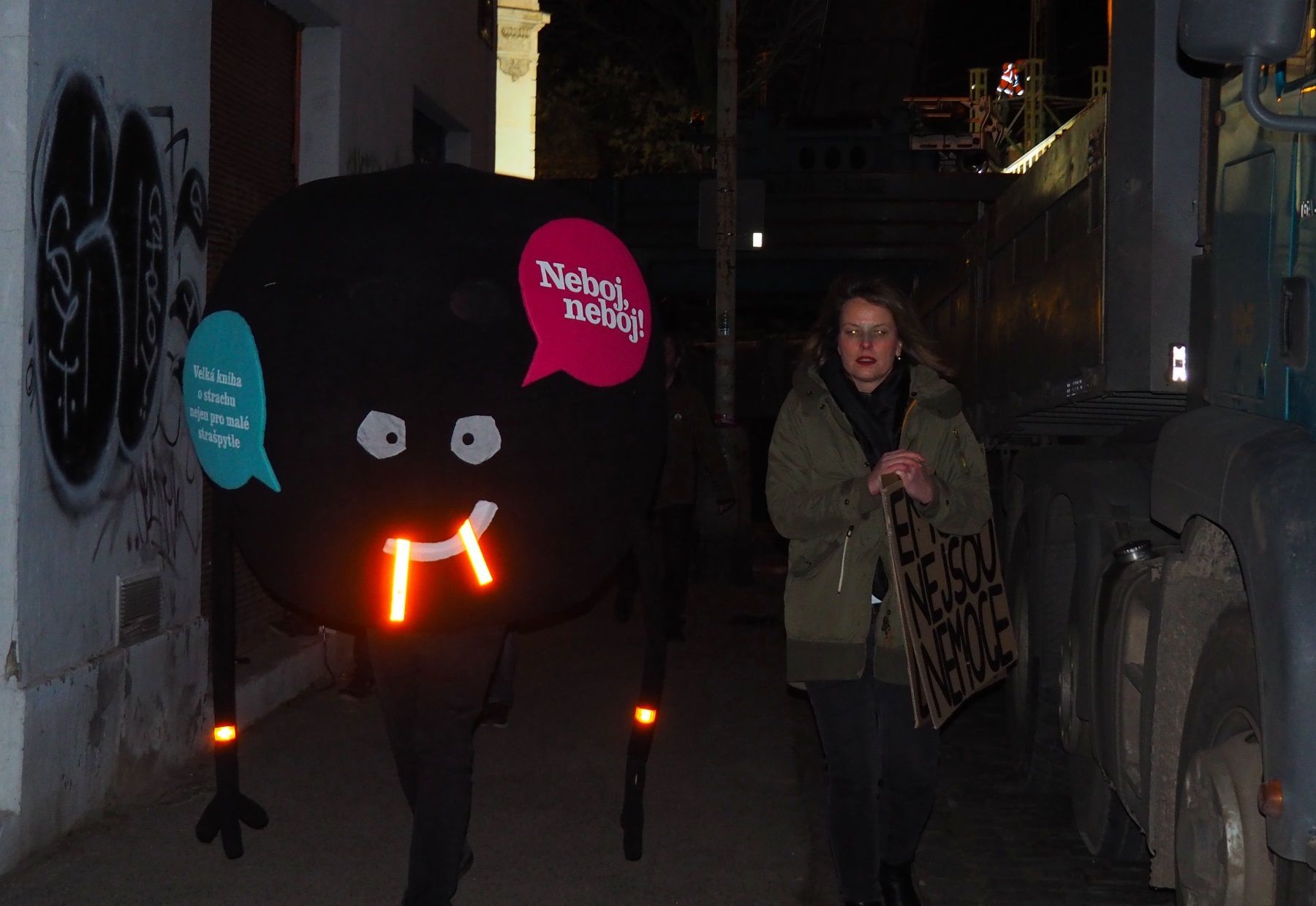 Happening ke knize Neboj, neboj! o dětském strachu