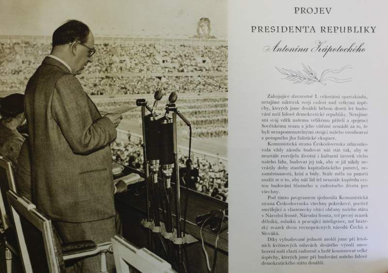 První spartakiáda 1955