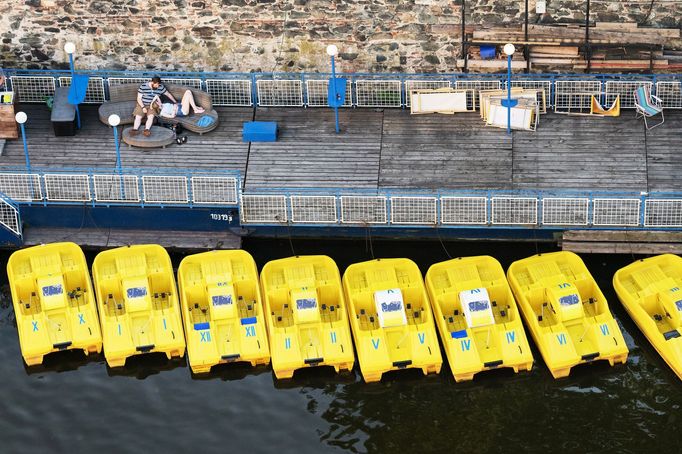 Tomáš Vocelka - Praha pod věžemi. Fotografie z Grantu Prahy 2018