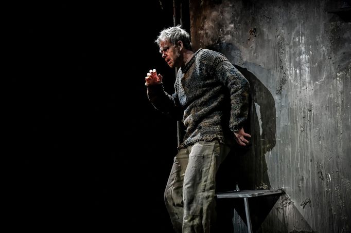 Joachim Bäckström jako Peter Grimes.