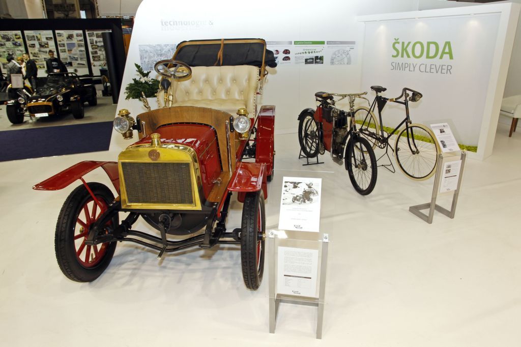 Škoda Auto, veteráni pro pařížskou výstavu