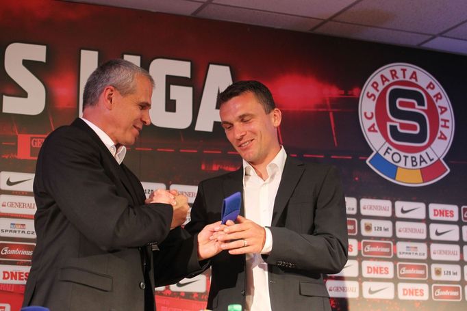 David Lafata, nový kapitán Sparty Praha od sezony 2013-14