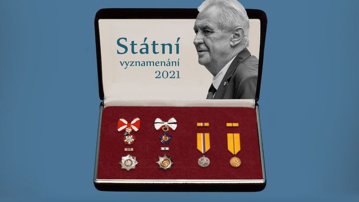 Státní vyznamenání: Prezident ocenil vojáky či umělce. Medaili dostal i Krpálek; Zdroj foto: Aktuálně.cz