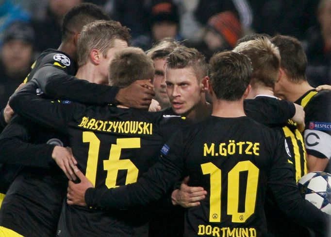 Liga mistrů: Šachtar Doněck - Borussia Dortmund: radost Dortmundu