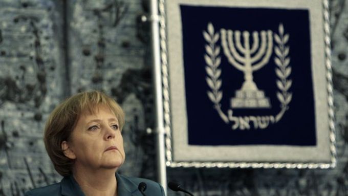 Merkelová promluvila jako první šéf německé vlády v izraelském parlamentu.