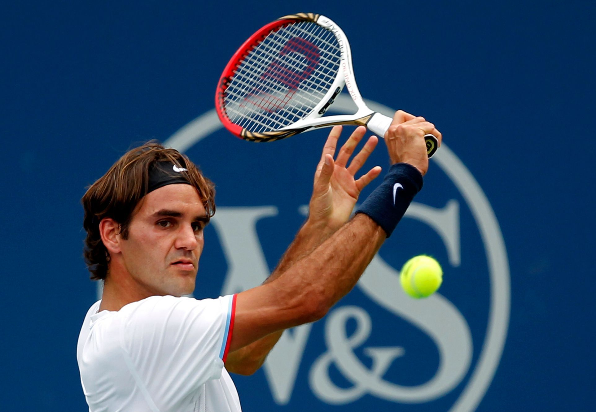 Roger Federer na turnaji v Cincinnati