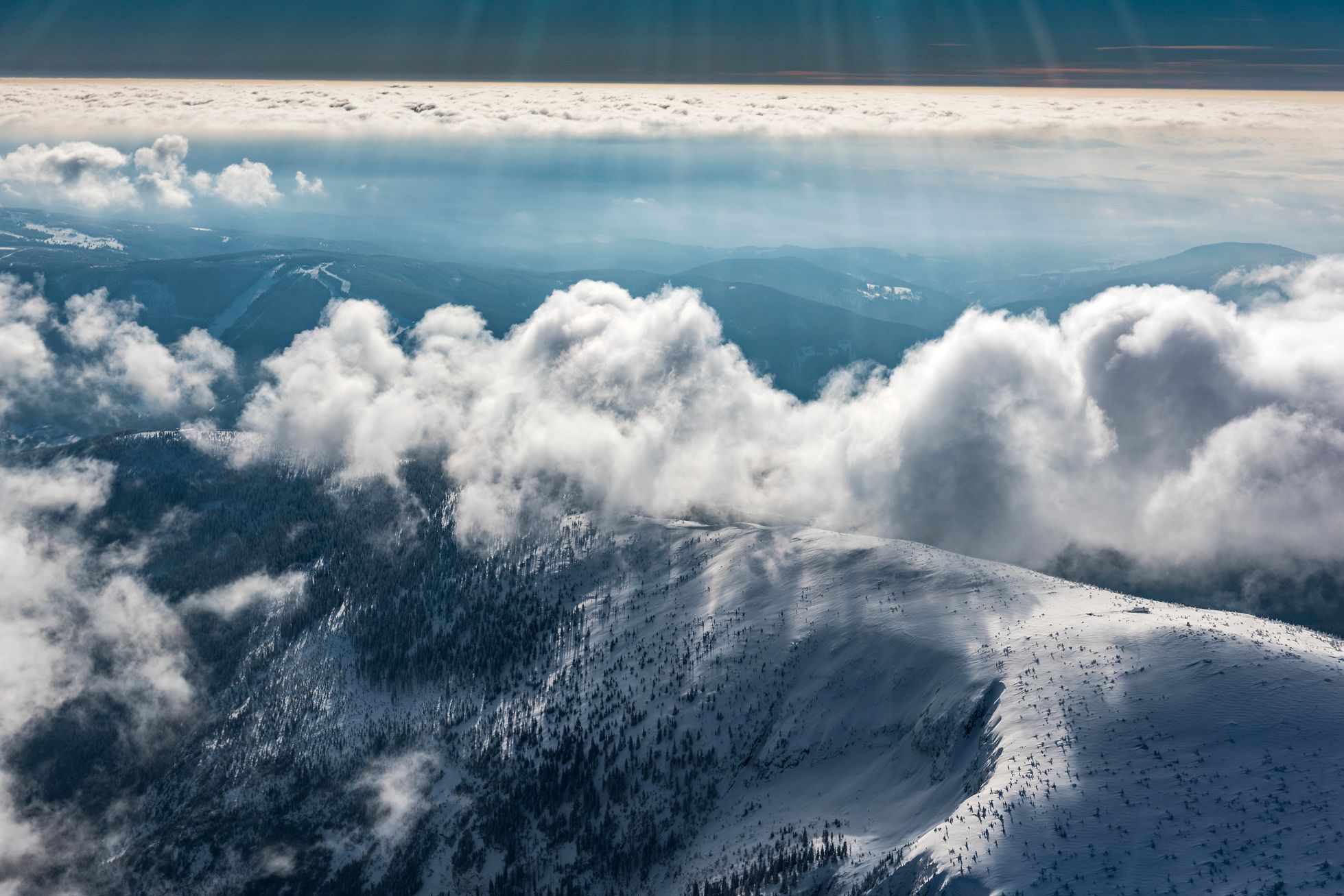 Krkonoše, KRNAP, národní park, hory, Česko, domácí, příroda