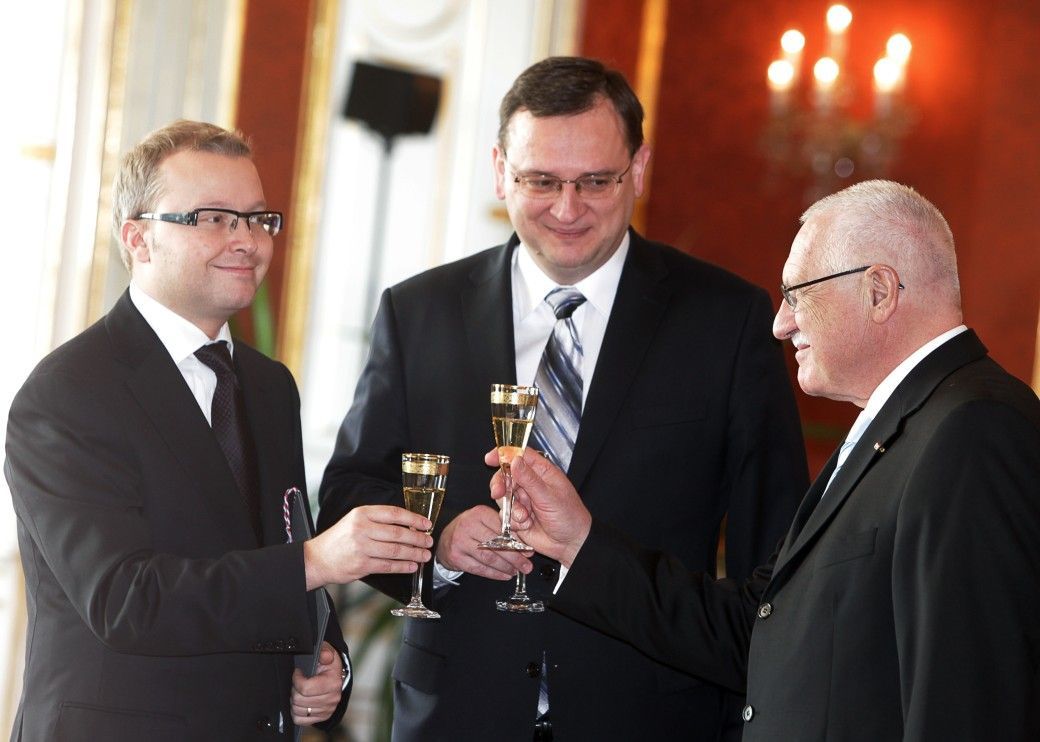 Prezident Václav Klaus jmenoval Tomáše Chalupu ministrem životního prostředí