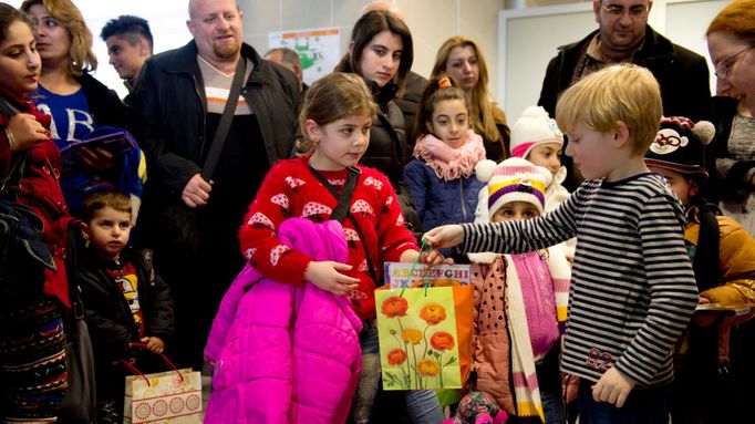 Iráčtí uprchlíci jsou vítáni na pražském letišti