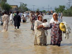 Povodně v Pákistánu patřily v roce 2010 k největším přírodním katastrofám