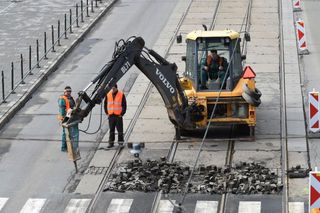 Stavební práce, ilustrační foto.