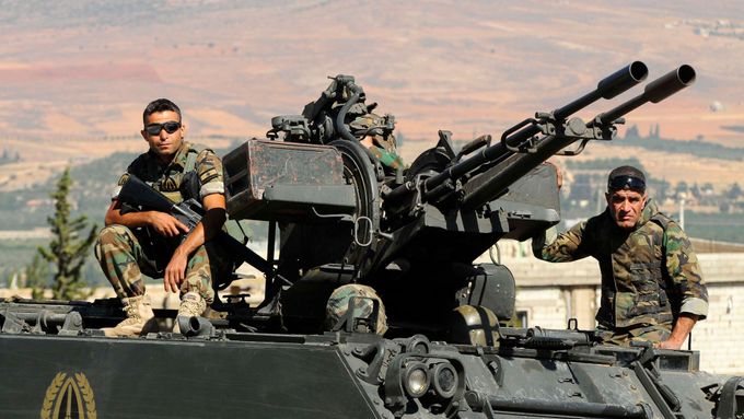 Libanonští vojáci, ilustrační foto.