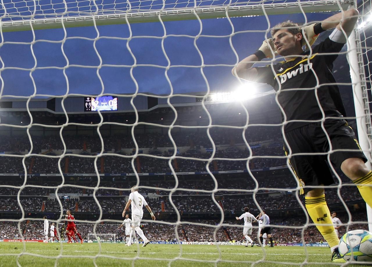 Semifinále LM: Real - Bayern (Iker Casillas)