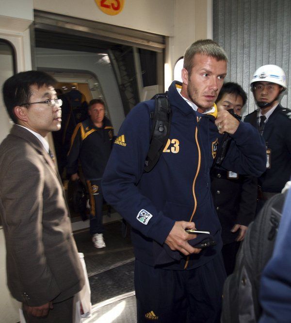 David Beckham v Šanghaji