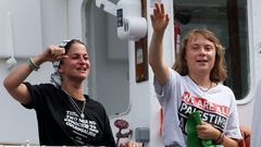 Greta loď Gaza