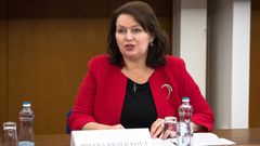 Slovenská prezidentka Zuzana Čaputová v Česku, 16. listopadu 2022, Milena Králíčková, rektorka Univerzity Karlovy