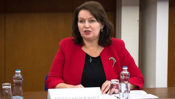 Rektorka Univerzity Karlovy Milena Králíčková.