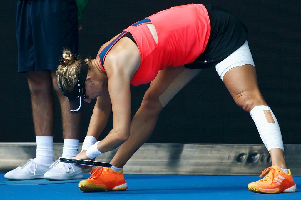 Mirjana Lučičová-Baroniová ve čtvrtfinále Australian Open