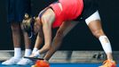 Mirjana Lučičová-Baroniová ve čtvrtfinále Australian Open