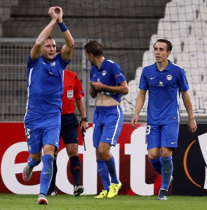 EL: Olympique Marseille - Liberec: Coufal, Bakoš, Šural