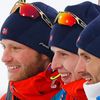 ZOH 2018, skiatlon M: Martin Johnsrud Sundby, Simen Hegstad Krüger a  Hans Christer Holund