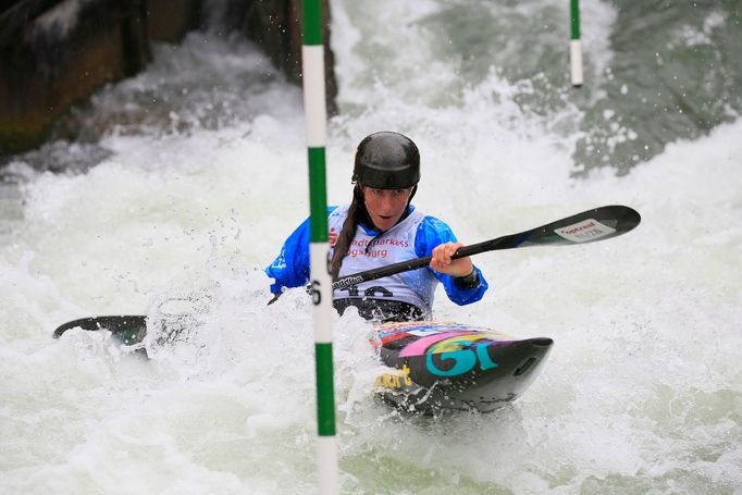 Kateřina Kudějová na SP v Augsburgu 2018