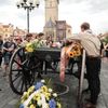 Pohřeb spisovatel Jiří Stránský
