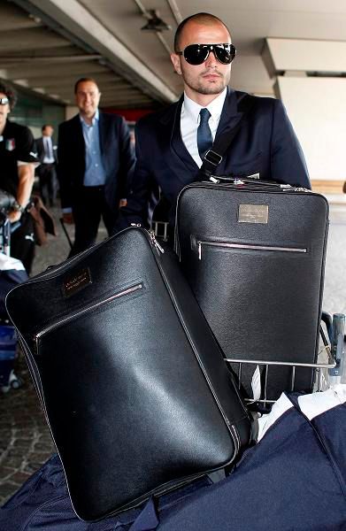 Návrat italských fotbalistů