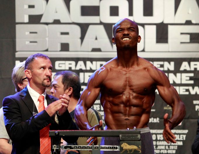 Před boxerskou show Manny Pacquiao - Timothy Bradley