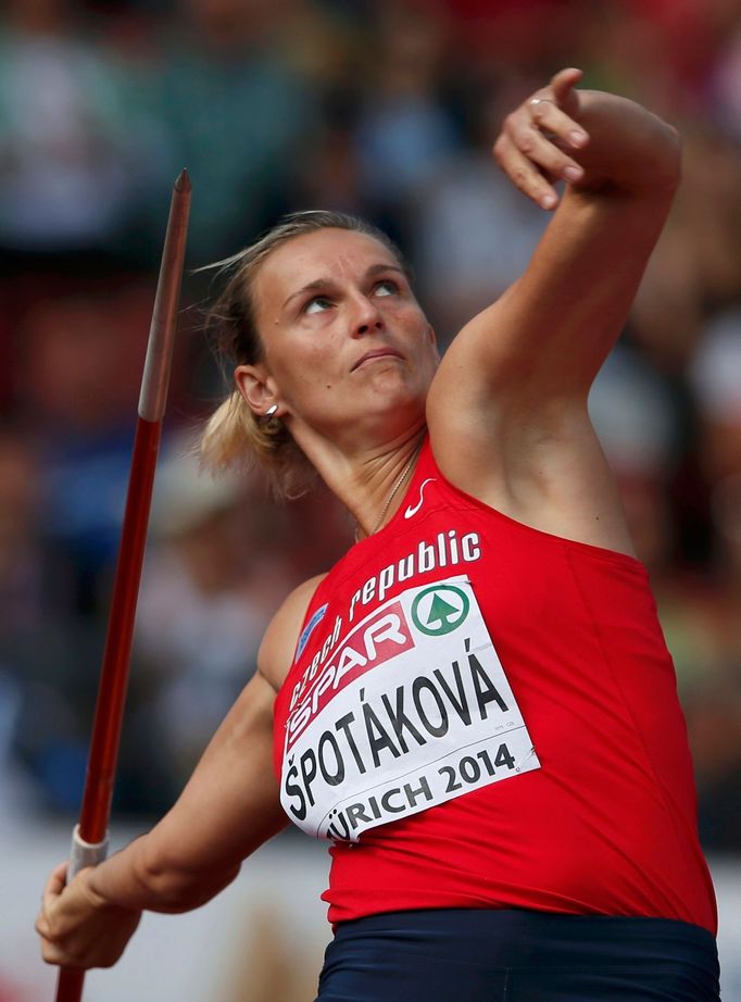 Barbora Špotáková na ME v Curychu 2014