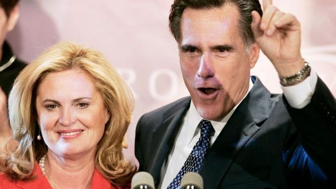 Mitt Romney s manželkou