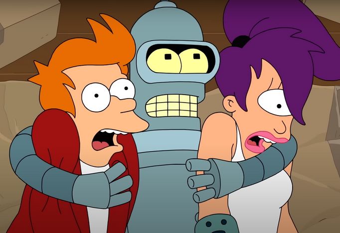 Frye namluvil Billy West, Bendera nadaboval John DiMaggio a Leelu Katey Sagal.