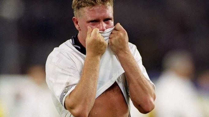 MS 1990: plačící Paul Gascoigne