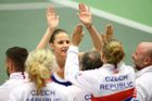 České tenistky hrají po prvním dnu v 1. kole Světové skupiny Fed Cupu se Španělskem 1:1.