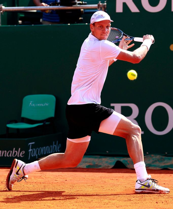 Tomáš Berdych na turnaji v Monte Carlu 2013