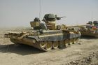 Další typ ve výzbroji irácké armády představuje T-72, který byl ve větším množství dodán především z Maďarska a České republiky.