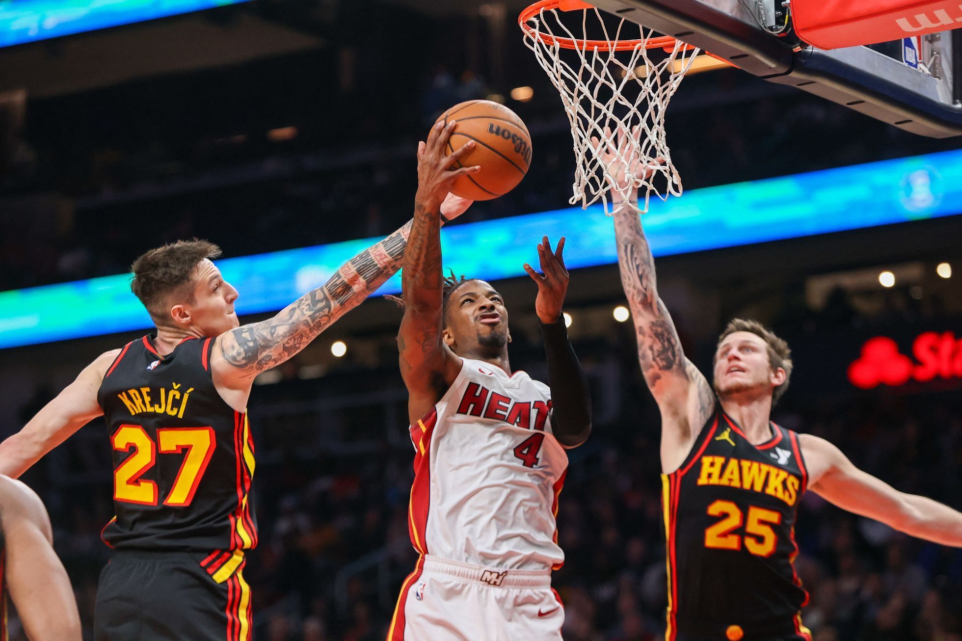 NBA: Miami Heat at Atlanta Hawks Vít Krejčí basketbal