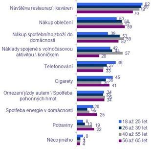 Průzkum ING Bank: Kde jsou Češi ochotní šetřit?