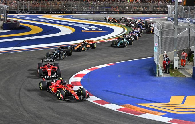 Start VC Singapuru F1 2023