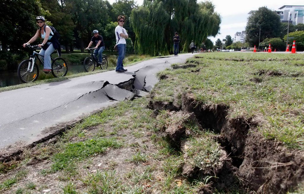 Nový Zéland po zemětřesení