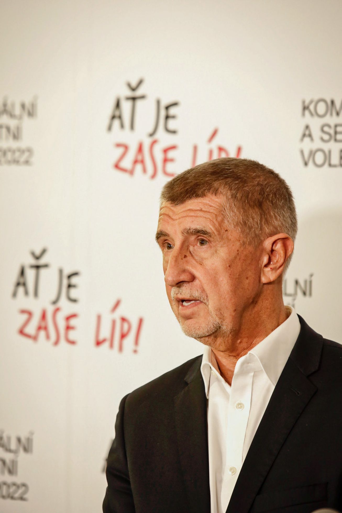 Andrej Babiš, ANO, Volby 2022, Komunální Volby 2022, Senátní A ...