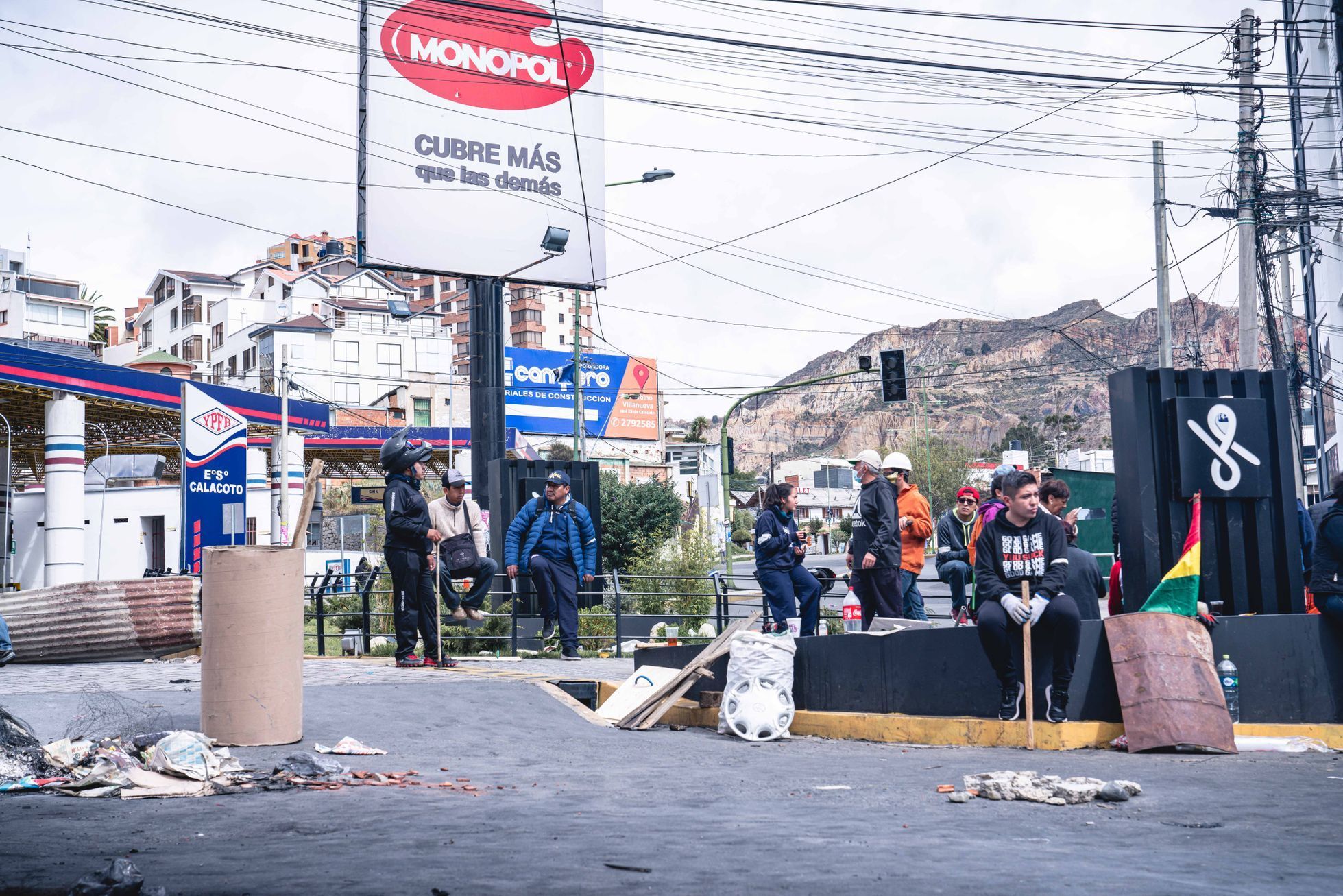 La Paz, Bolívie po rezignaci Evo Moralese